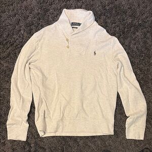 Polo Ralph Lauren Cream Pullover Sweater